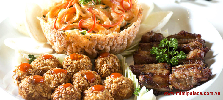 thực đơn tiệc cưới